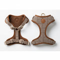oxford plaid harness & collar